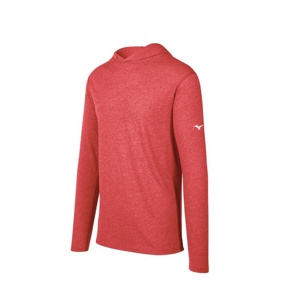 Sudaderas con capucha Mizuno Inspire Hombre Rojas Comprar YZCQ-84927